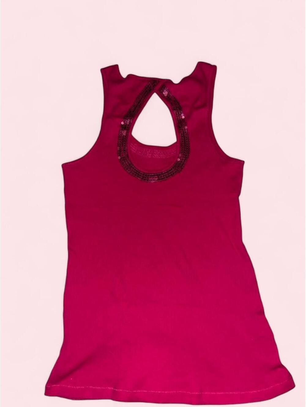 Express Women's Pink and Burgundy Vests-tanks-cami